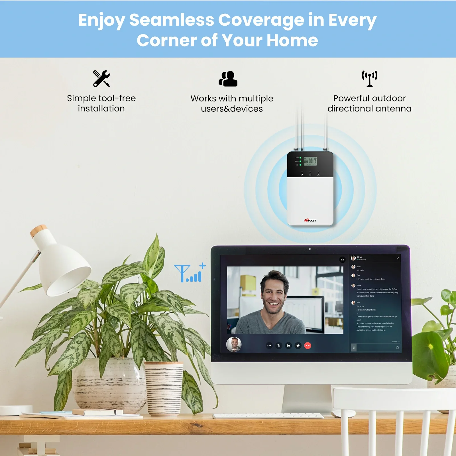 HiBoost 4K Plus Phone Signal Amplifier - Image 7