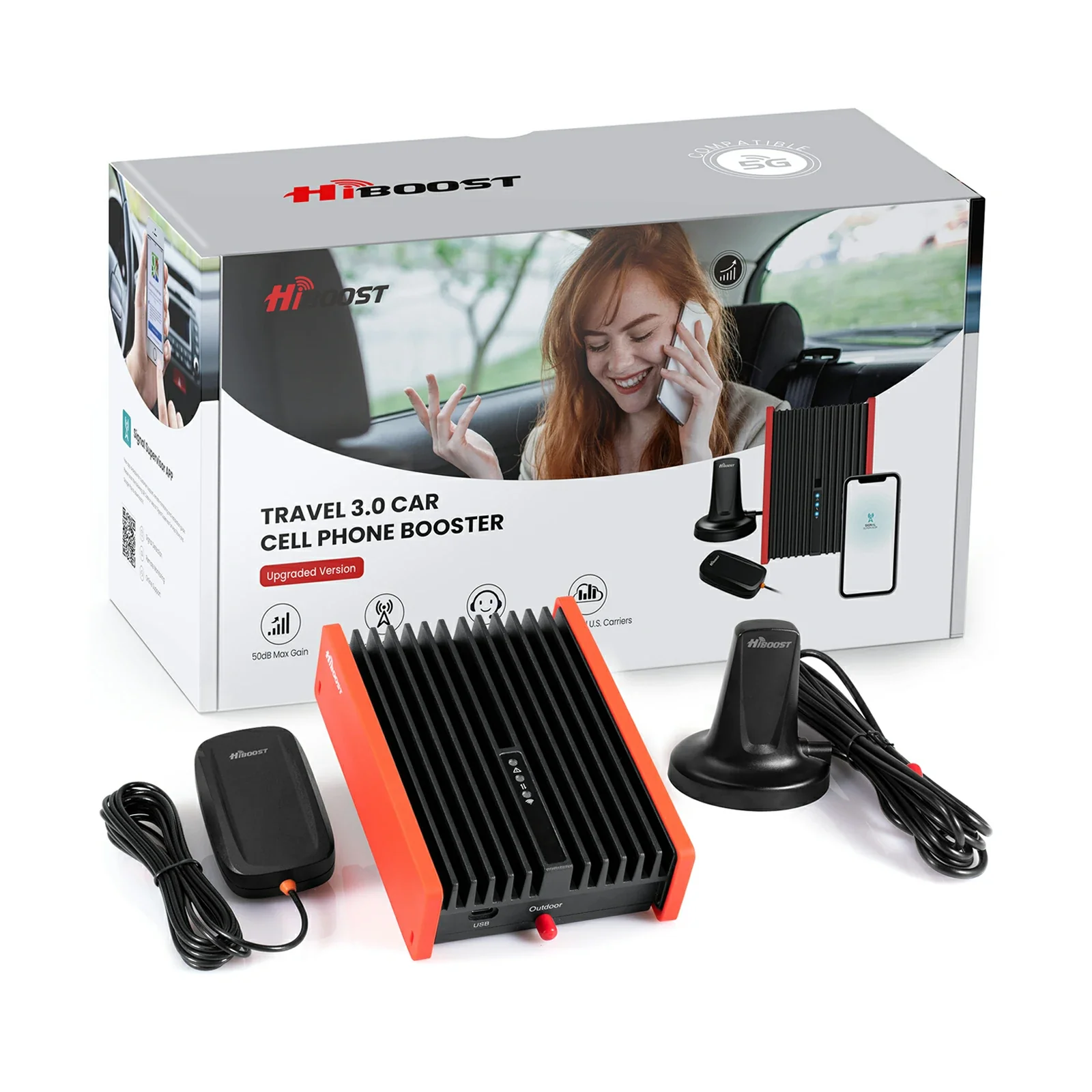 HiBoost Travel 3.0 Car Cell Phone Booster - Image 10