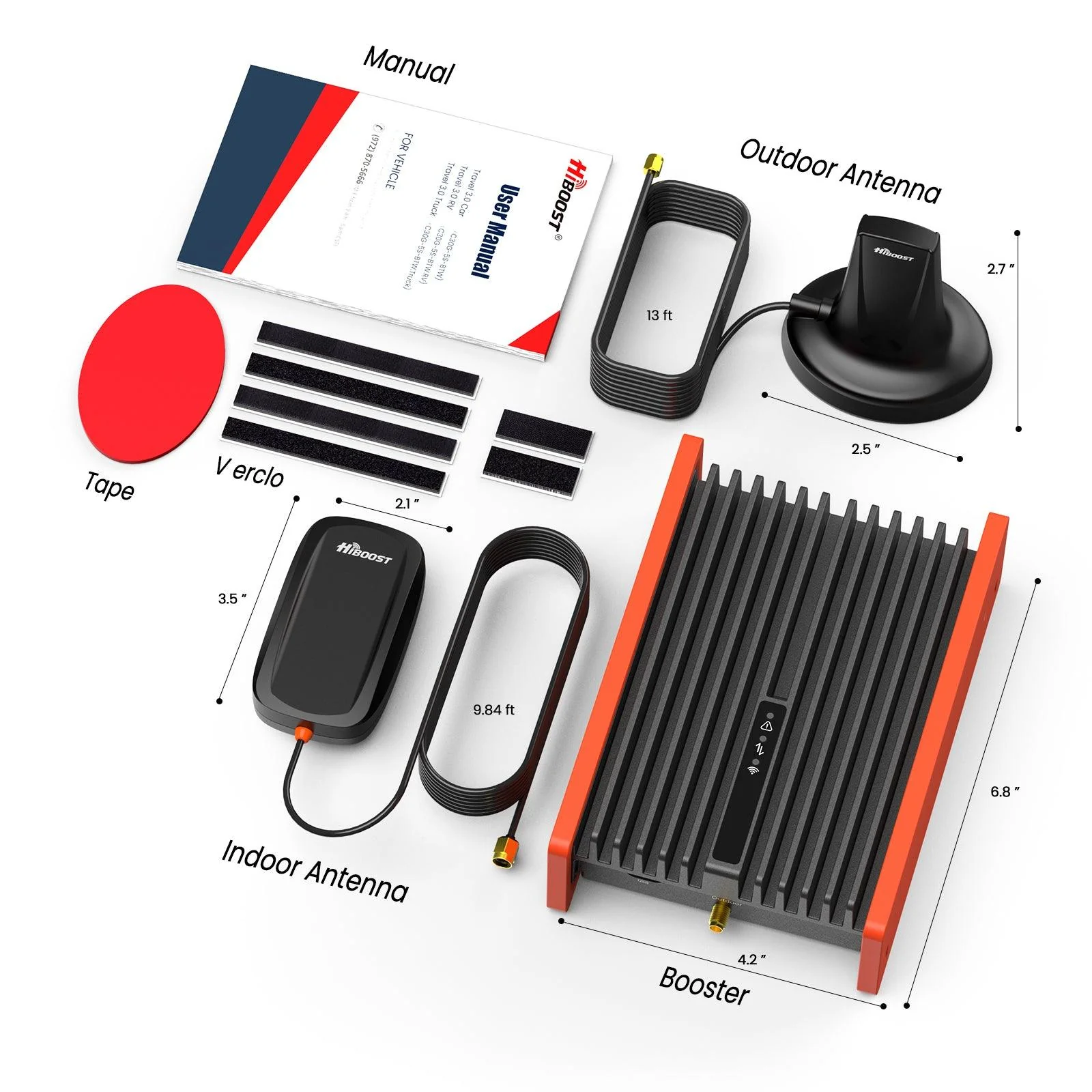 HiBoost Travel 3.0 Car Cell Phone Booster - Image 3