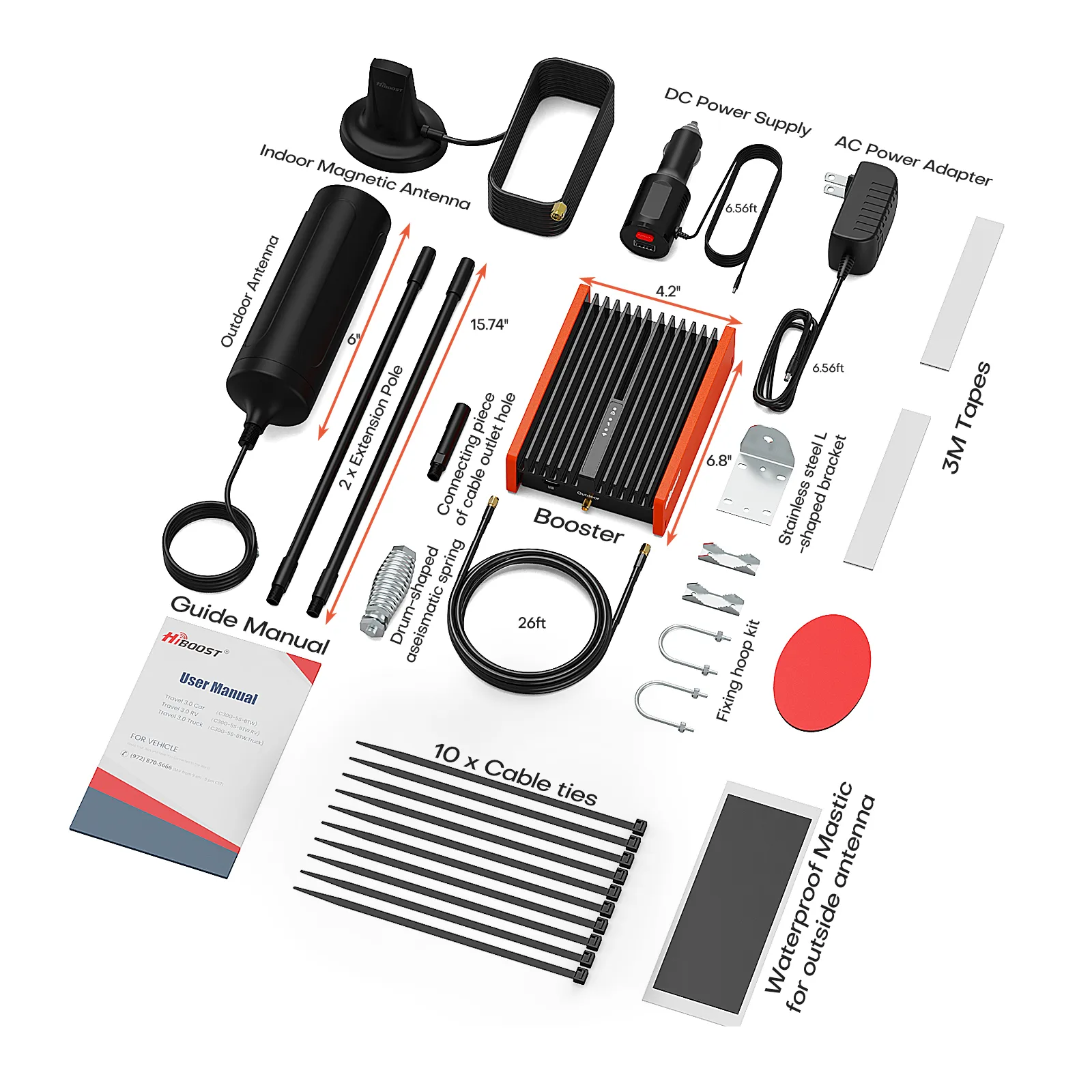 HiBoost Vehicle Signal Booster for Cell Phone - Image 3